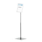 Espositore da terra DURABLE DURAVIEW® STAND A4 argento metallizzato - 498123