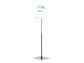 Espositore da terra DURABLE DURAVIEW® STAND A4 argento metallizzato - 498123