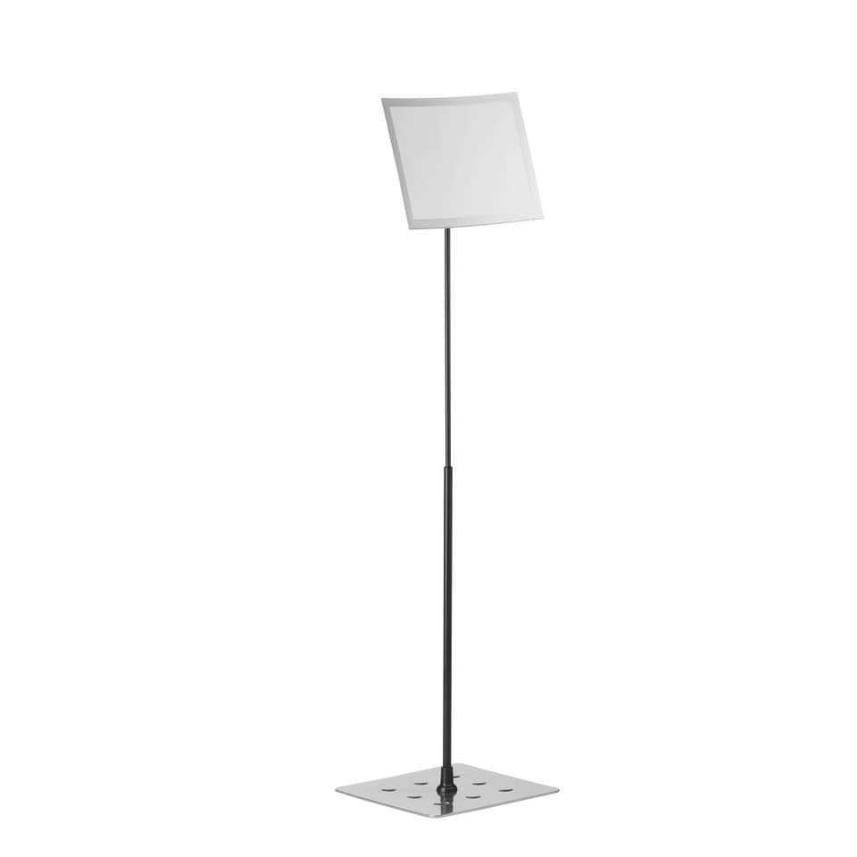 Espositore da terra DURABLE DURAVIEW® STAND A4 argento metallizzato - 498123