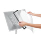 Espositore da terra DURABLE DURAVIEW® STAND A3 argento metallizzato - 498223