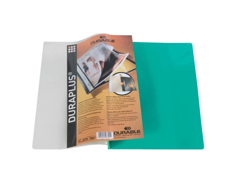 Cartellina ad aghi DURABLE DURAPLUS® A4 verde 257905