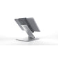 Porta tablet da tavolo DURABLE per tablet da 7" a 13" argento metallizzato 15,5x24,2x18,3cm - 893023