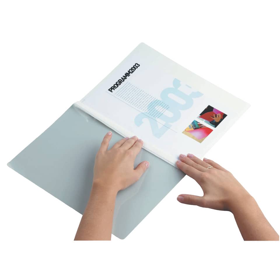Cartellina per rilegatura DURABLE DURABIND® robusto PVC A4 1-30 fogli azzurro - 225006