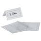 Portanomi DURABLE da tavolo polietilene trasparente inserto 61/122 x 210 mm conf. 10 - 804819