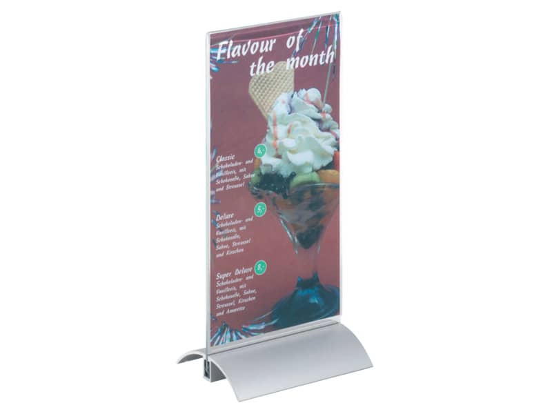 Espositore portastampati da tavolo DURABLE PRESENTER A4 trasparente 858919