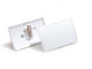 Portanomi DURABLE CLICK FOLD CON COMBI CLIP polipropilene trasparente inserto 54x90mm  conf. 25 - 821419