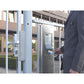 Portabadge Durable DUO 54x85mm con clip girevole trasparente Conf. 25 pezzi - 801319