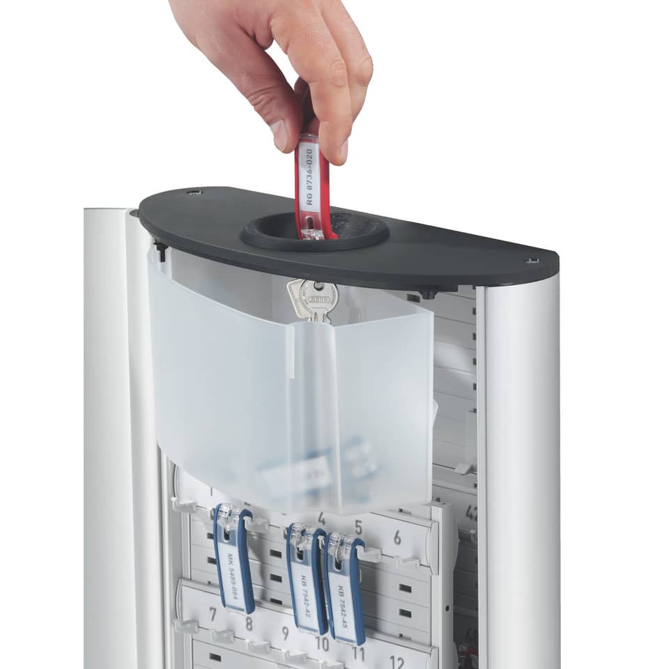 Cassetta portachiavi DURABLE KEY BOX PLUS 54 posti alluminio argento met. serratura a combinazione - 196823