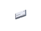 Targhe DURABLE CLICK SIGN ABS trasparente/grafite 149x52,5 mm 486037