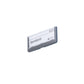 Targhe DURABLE CLICK SIGN ABS trasparente/grafite 149x52,5 mm 486037