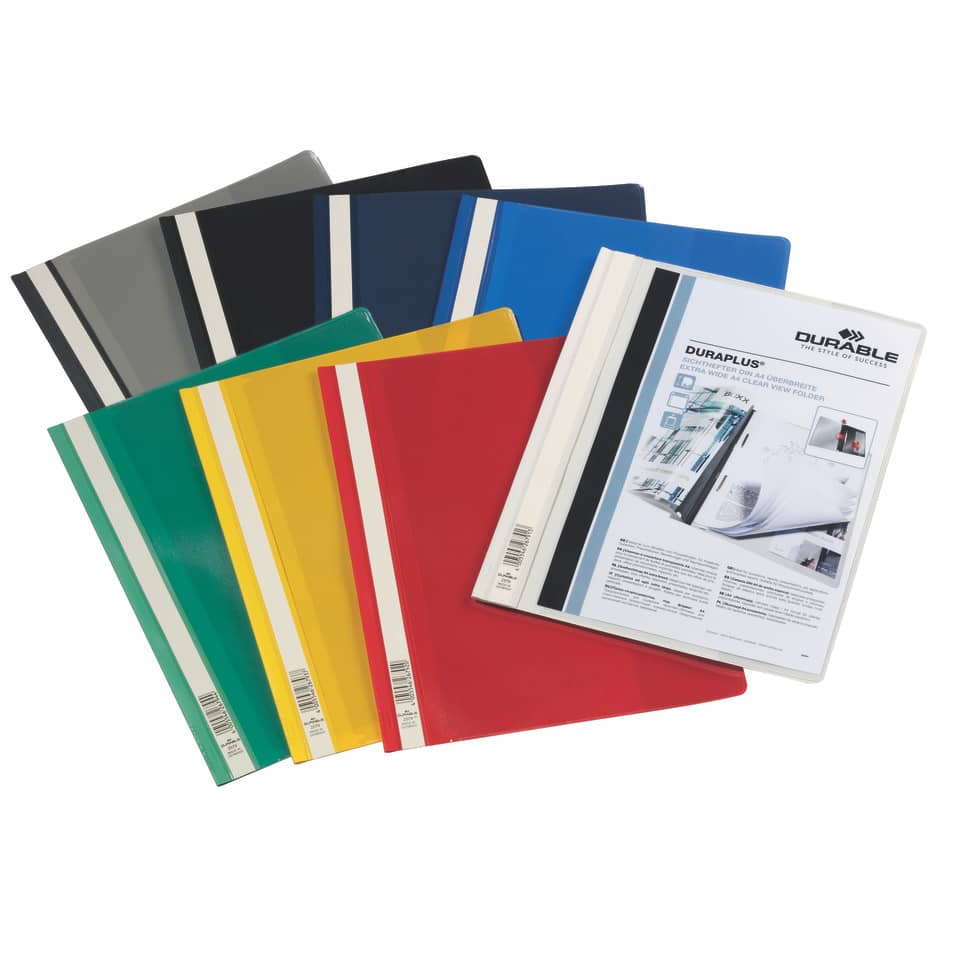 Cartellina ad aghi DURABLE DURAPLUS® A4 blu 257907