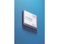 Targhe DURABLE CLICK SIGN ABS trasparente/grafite 149x105,5 mm 486137