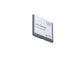 Targhe DURABLE CLICK SIGN ABS trasparente/grafite 149x105,5 mm 486137