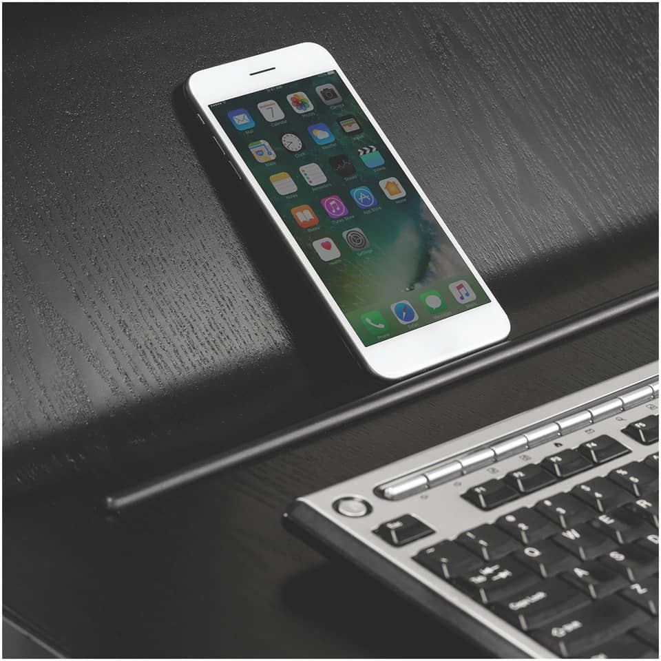 Postazione di lavoro Fellowes Lotus™ VE Sit-Stand - Doppia nero 8082001