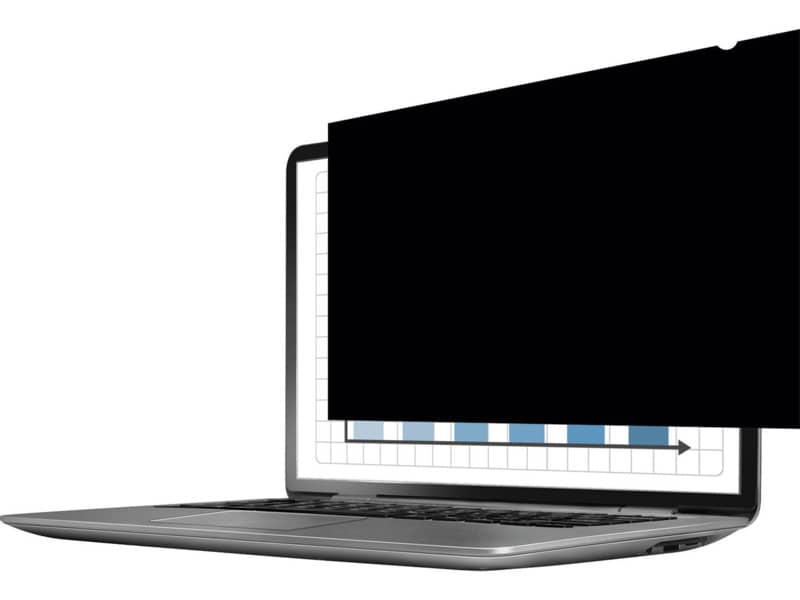 Filtri privacy Fellowes per monitor 14 pollici W.S.  nero 4812001