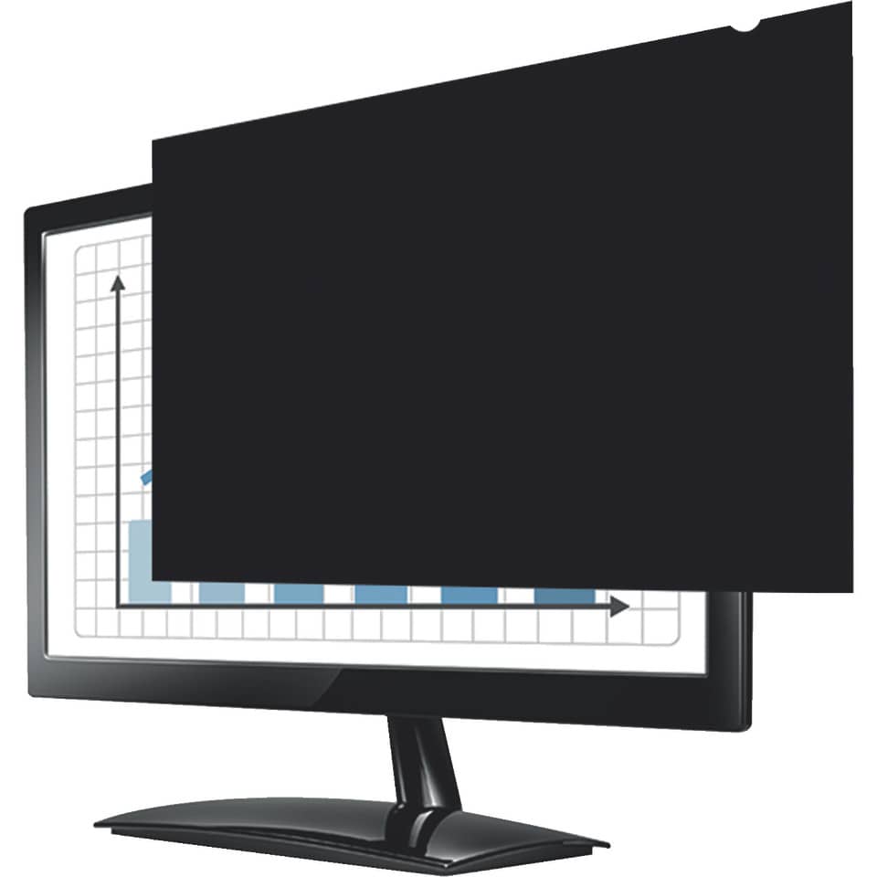 Filtri privacy Fellowes per monitor 14 pollici W.S.  nero 4812001