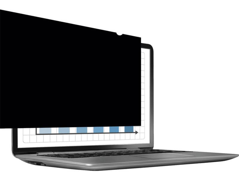 Filtri privacy Fellowes per monitor 14 pollici W.S.  nero 4812001