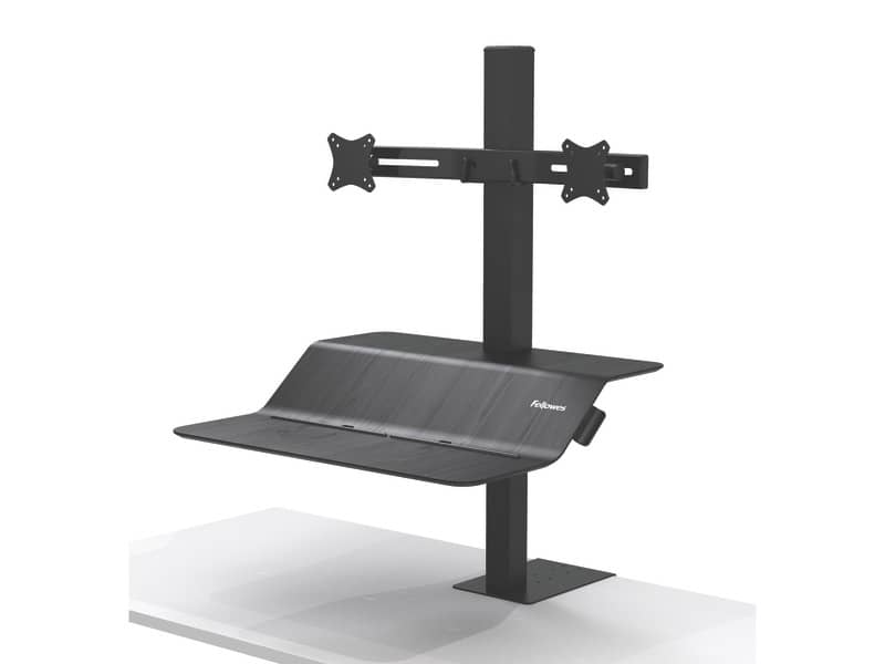 Postazione di lavoro Fellowes Lotus™ VE Sit-Stand - Doppia nero 8082001