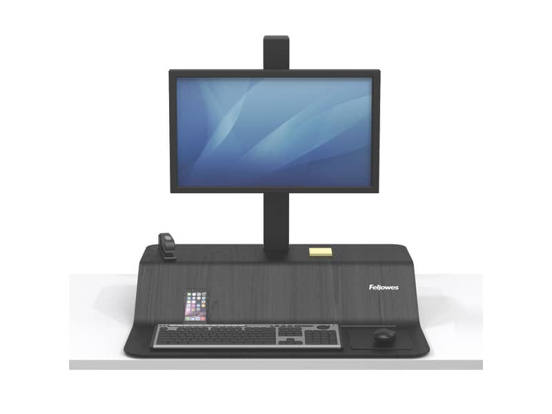 Postazione di lavoro Fellowes Lotus™ VE Sit-Stand – Singola nero 8080101