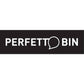 Pattumieria per differenziata Perfetto Bin Ricicla Box  - 3 secchi inox / nero 0468B