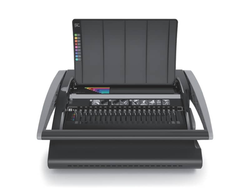 Rilegatrice a dorsi plastici GBC CombBinb® C210 A3 verticale, A4 e A5 nero - 4401846