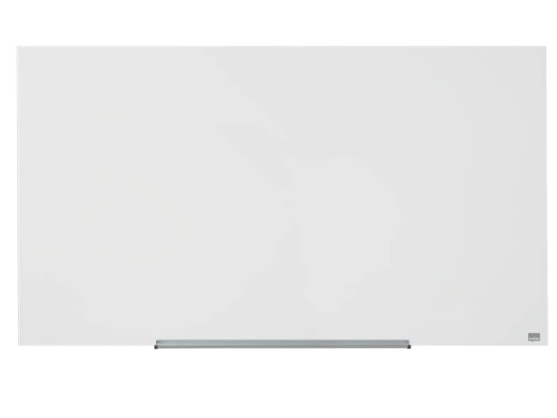 Lavagna bianca magnetica in vetro Nobo Diamond cancellabile 126,4x71,1 cm 1905177