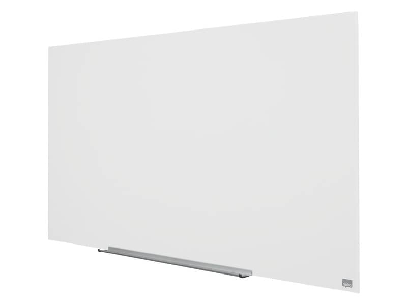 Lavagna bianca magnetica in vetro Nobo Diamond cancellabile 126,4x71,1 cm 1905177