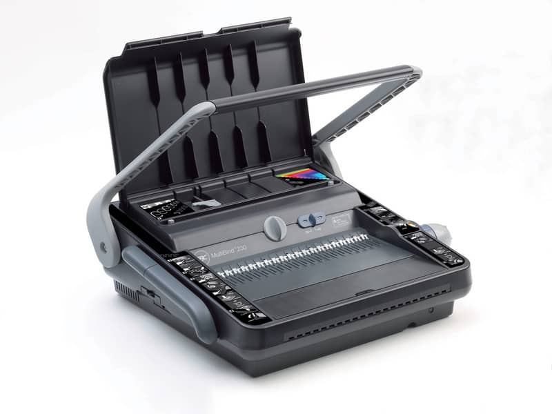 Rilegatrice a spirale metallica GBC MultiBind® 230 grigio 4400423