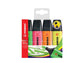 Evidenziatori Stabilo Boss Original 2-5 mm assortiti astuccio da 4 - 70/4