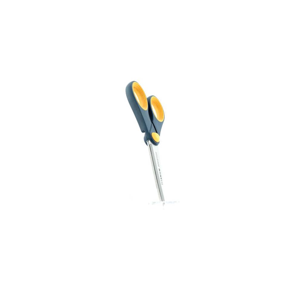 Forbici Westcott Softgrip Titanium Non Stick simmetriche grigio/giallo lama 18 cm - E-33670 00