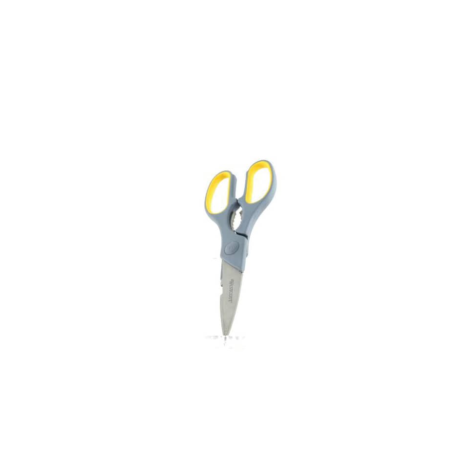 Forbici Westcott Softgrip Titanium Super Multi simmetriche giallo/grigio lama 21 cm - E-30486 00