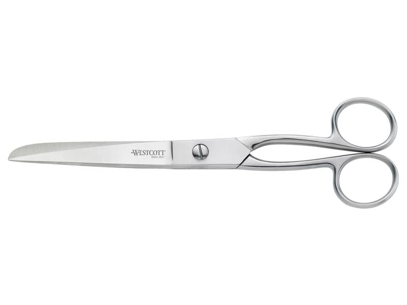 Forbici Westcott Steel asimmetriche argento lama 21 cm E-30881 00