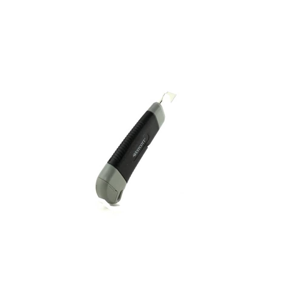 Cutter Westcott Premium larghezza lama 18 mm - guida lama metallo grigio / nero nero  E-84005 00