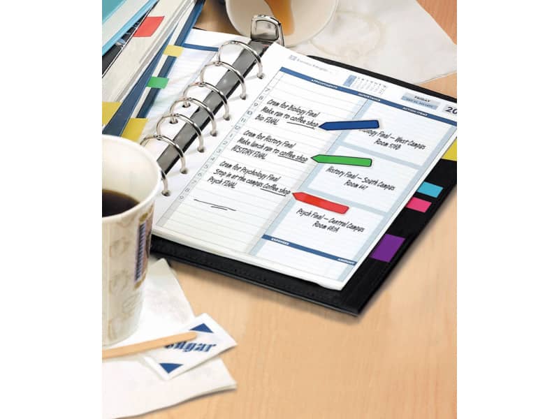 Segnapagina removibili Post-it® Index Mini "Freccia" classici assortiti 4 confezioni da 24 - 684ARR3