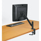 Braccio Monitor Singolo per regolare monitor LCD/TFT Fellowes Smart Suites nero max 21 pollici - 8038201