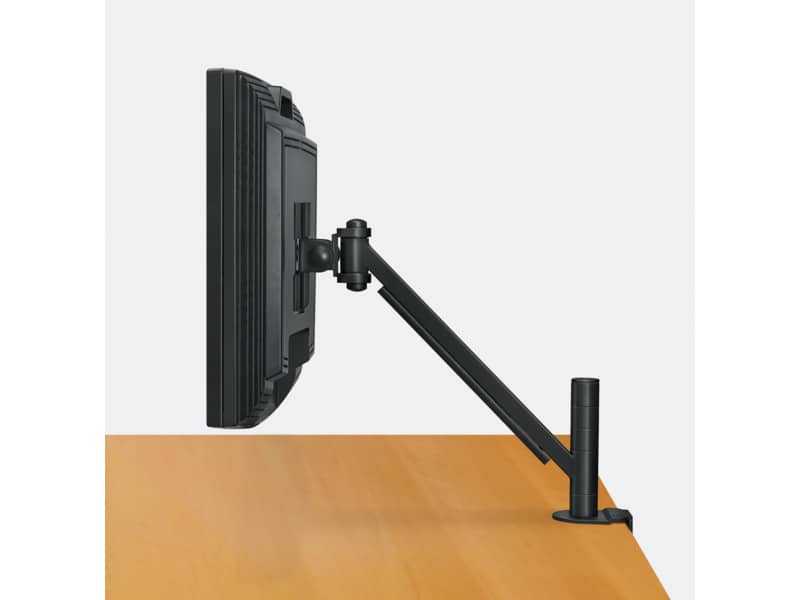 Braccio Monitor Singolo per regolare monitor LCD/TFT Fellowes Smart Suites nero max 21 pollici - 8038201