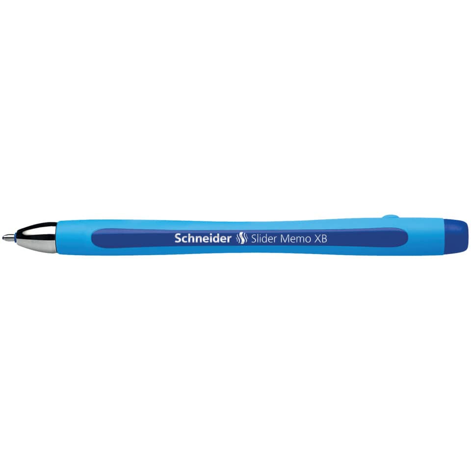 Penna a sfera Schneider Slider Memo tratto XB blu 150203