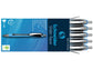 Penna a sfera a scatto Schneider Slider Rave ricaricabile tratto XB nero 132501