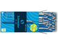Penna a sfera a scatto Schneider K 15 ricaricabile tratto M blu Conf. 50 pezzi - 3083