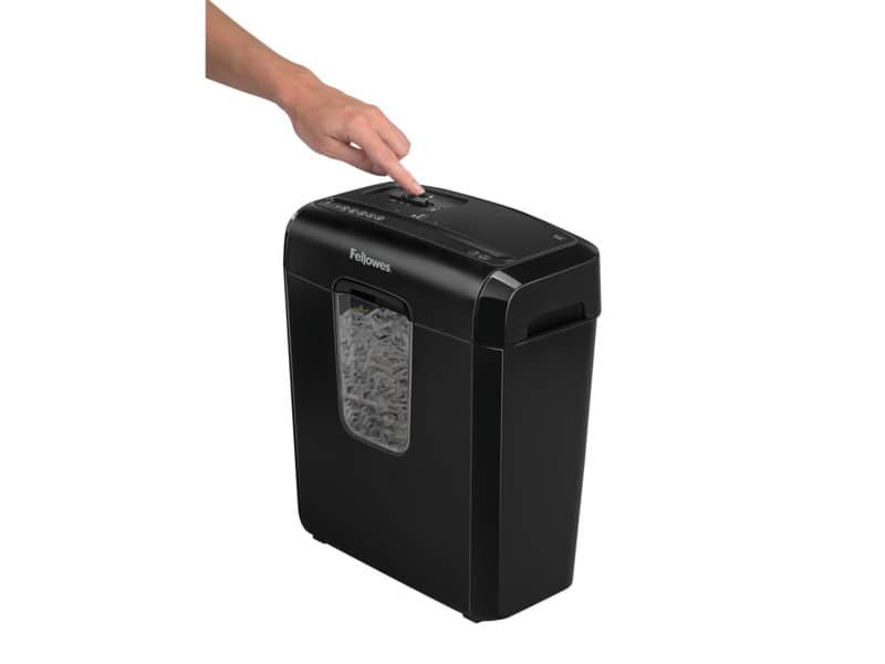 Distruggidocumenti uso personale FELLOWES Powershred® 6C - P-4 - 11 L taglio a frammenti 4x35 mm - 4686601