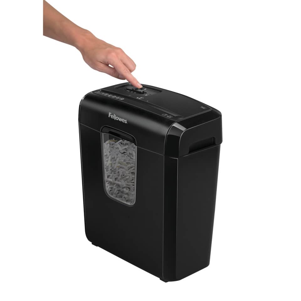 Distruggidocumenti uso personale FELLOWES Powershred® 6C - P-4 - 11 L taglio a frammenti 4x35 mm - 4686601