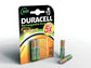 Batterie ricaricabili Duracell Precaricata Ministilo 800 mAh AAA conf. da 4 - DU77