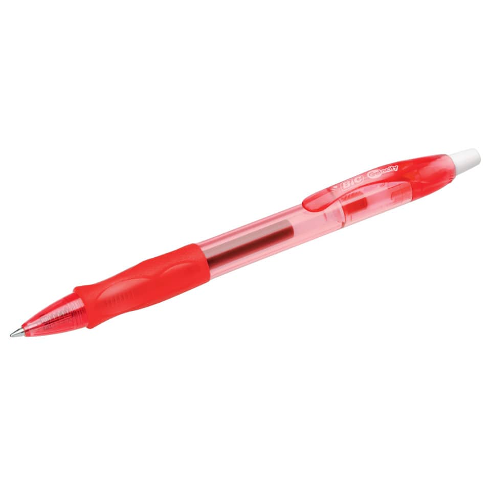 Penna gel a scatto BIC Gel-ocity 0,7 mm rosso 829159