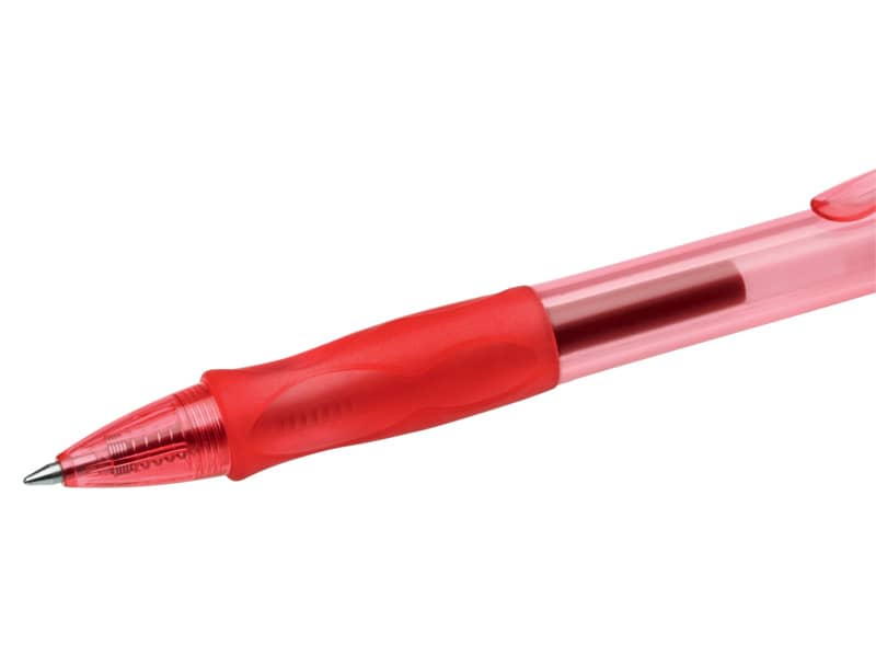 Penna gel a scatto BIC Gel-ocity 0,7 mm rosso 829159