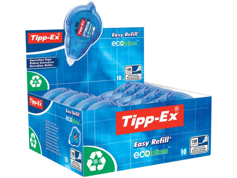 Correttore a nastro TIPP-EX Easy Refill ECOlutions 5 mm x 14 m 8794242