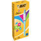 Penne a sfera a scatto BIC 4 Colours Fun M 1 mm assortiti 982870