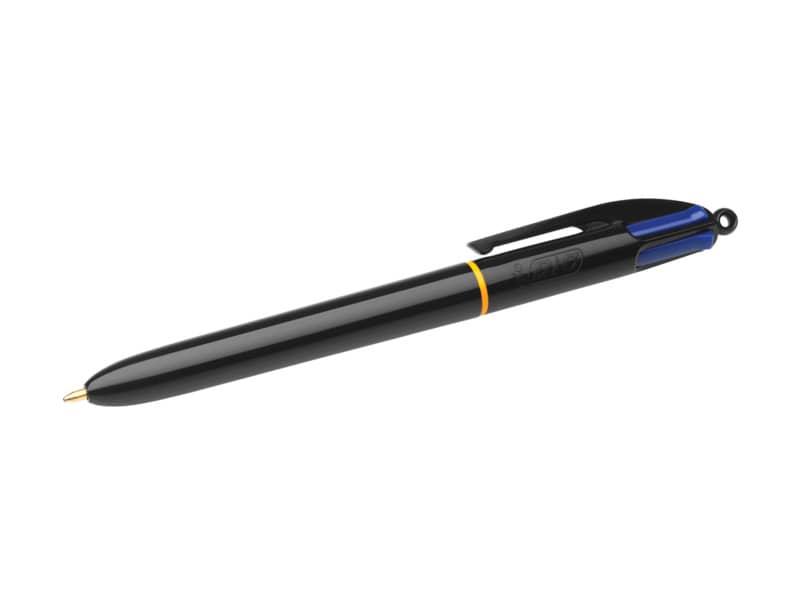 Penna a sfera a scatto BIC 4 Colours Pen Desk M 1 mm blu 918515