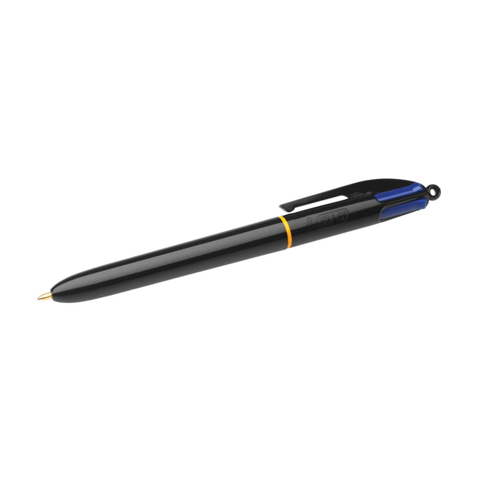 Penna a sfera a scatto BIC 4 Colours Pen Desk M 1 mm blu 918515