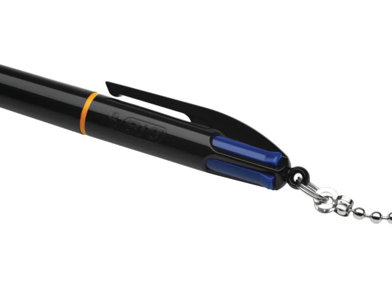 Penna a sfera a scatto BIC 4 Colours Pen Desk M 1 mm blu 918515
