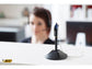 Penna a sfera a scatto BIC 4 Colours Pen Desk M 1 mm blu 918515